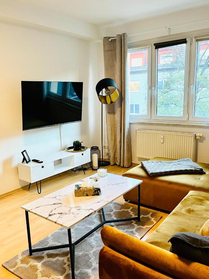 Modernes 3 Zimmer Apartment - Luise- Mit Wlan, Balkon Und Smart-Tv In City-Nahe! Érfurt Exterior foto